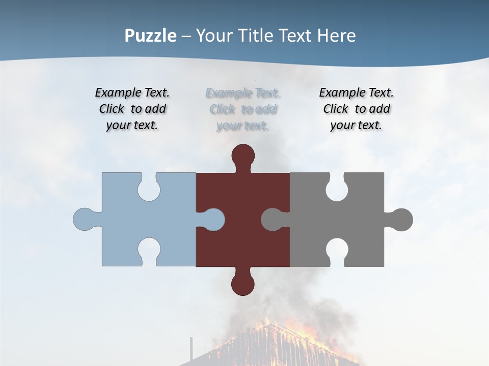 Red Rural Structure PowerPoint Template