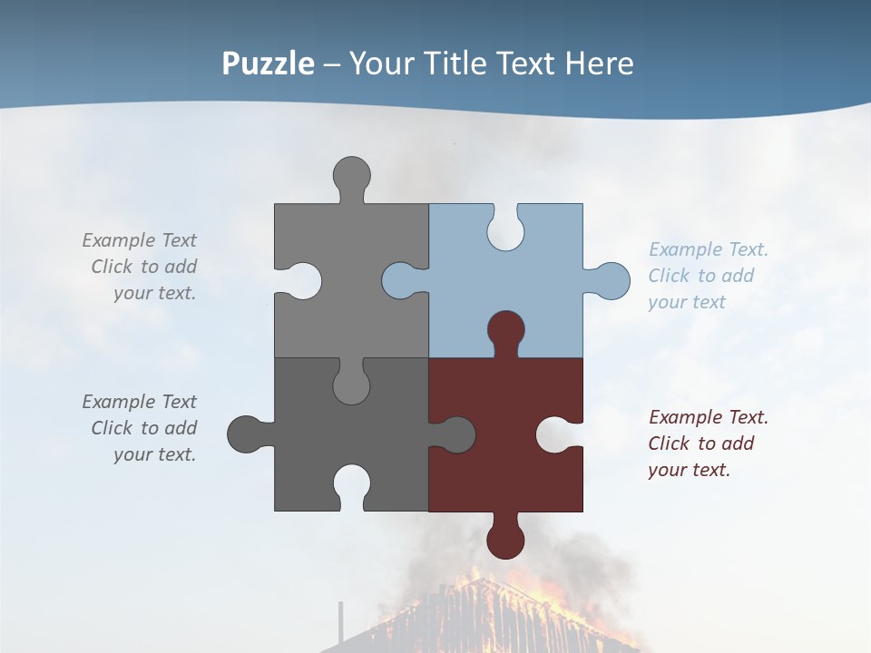 Red Rural Structure PowerPoint Template