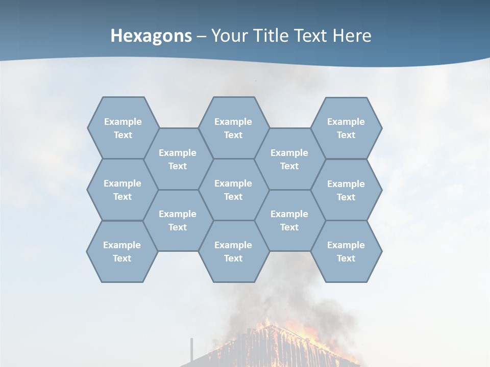 Red Rural Structure PowerPoint Template