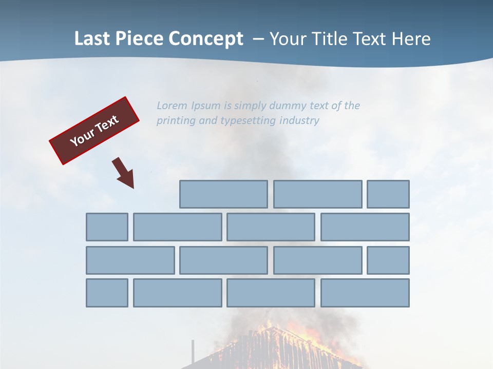 Red Rural Structure PowerPoint Template