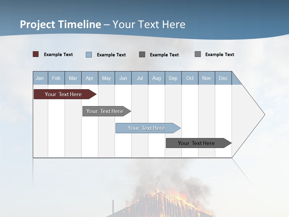 Red Rural Structure PowerPoint Template