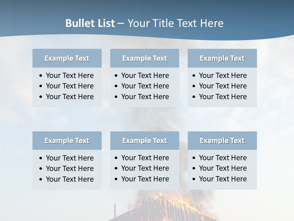 Red Rural Structure PowerPoint Template