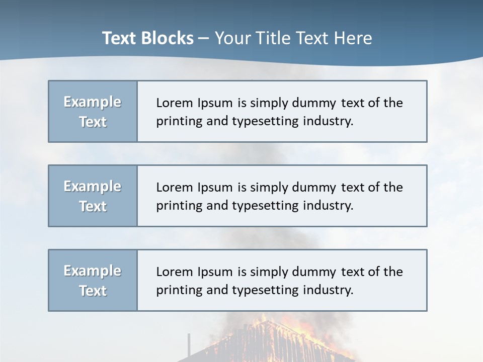 Red Rural Structure PowerPoint Template