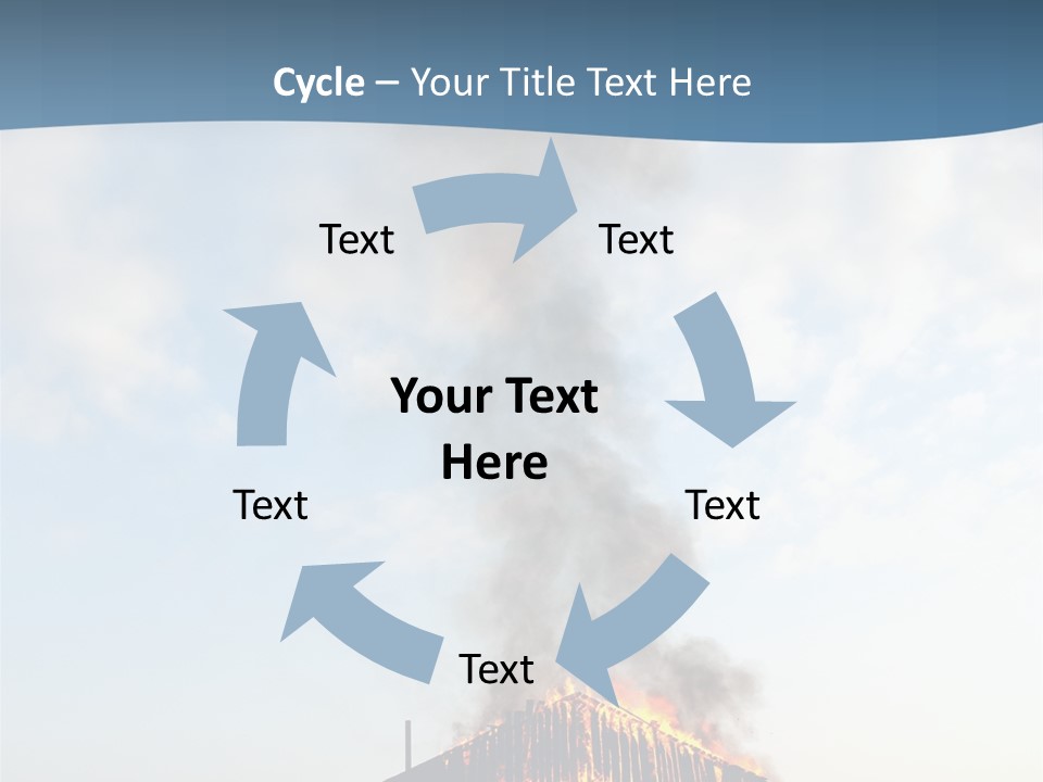 Red Rural Structure PowerPoint Template