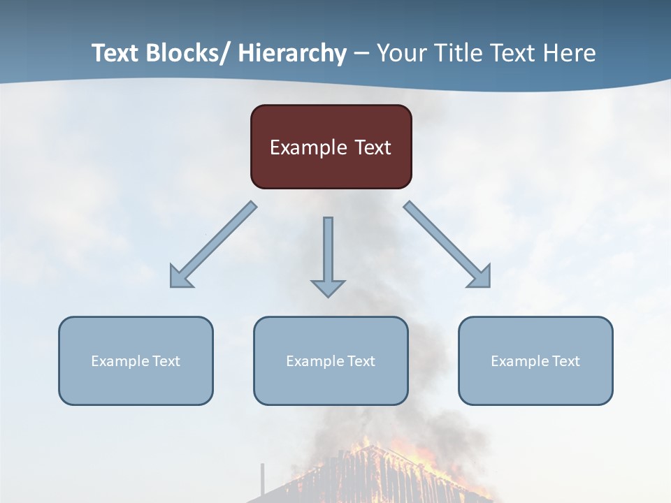 Red Rural Structure PowerPoint Template