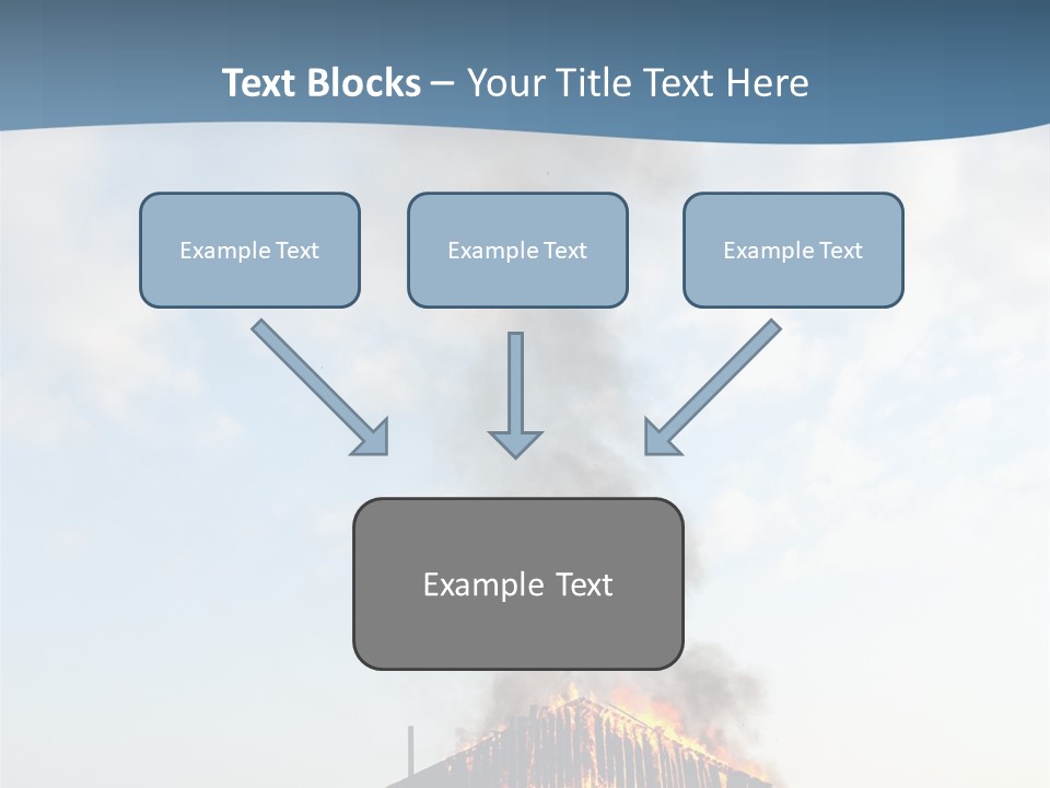 Red Rural Structure PowerPoint Template