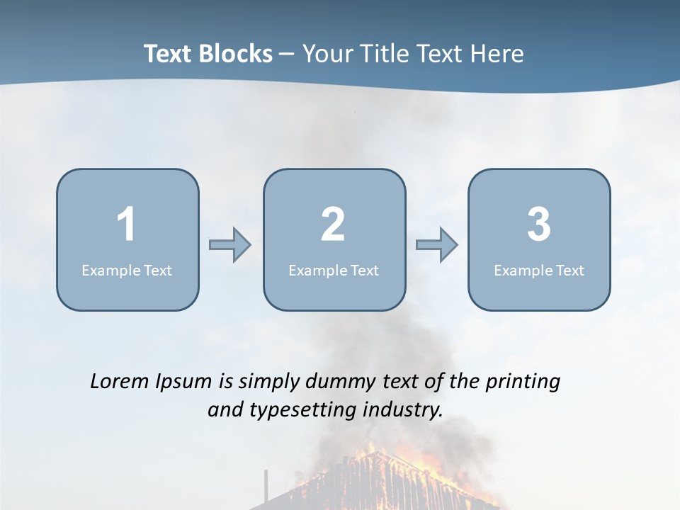 Red Rural Structure PowerPoint Template