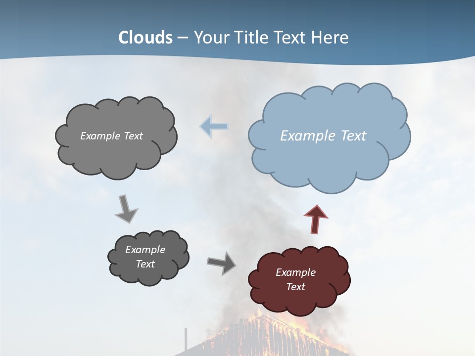 Red Rural Structure PowerPoint Template