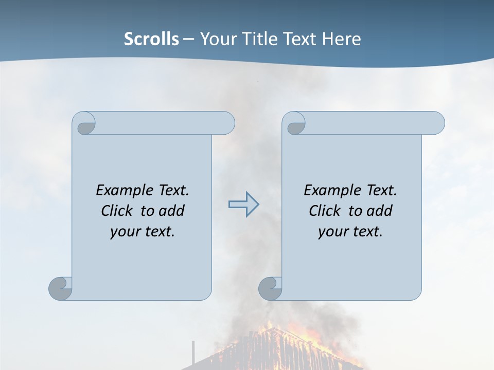 Red Rural Structure PowerPoint Template