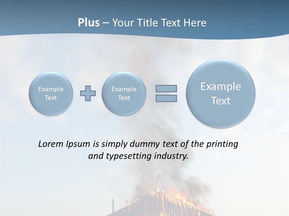 Red Rural Structure PowerPoint Template
