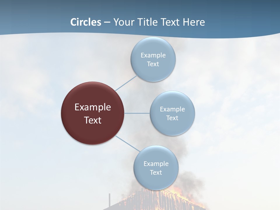 Red Rural Structure PowerPoint Template