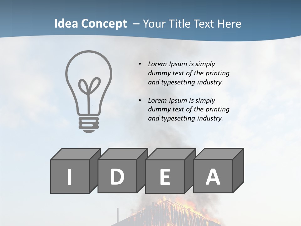 Red Rural Structure PowerPoint Template