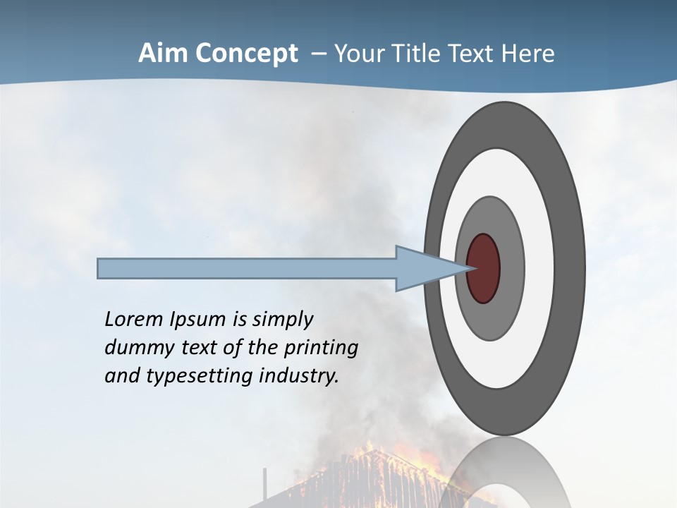 Red Rural Structure PowerPoint Template