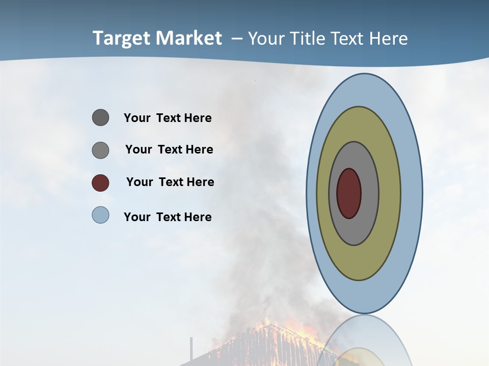 Red Rural Structure PowerPoint Template