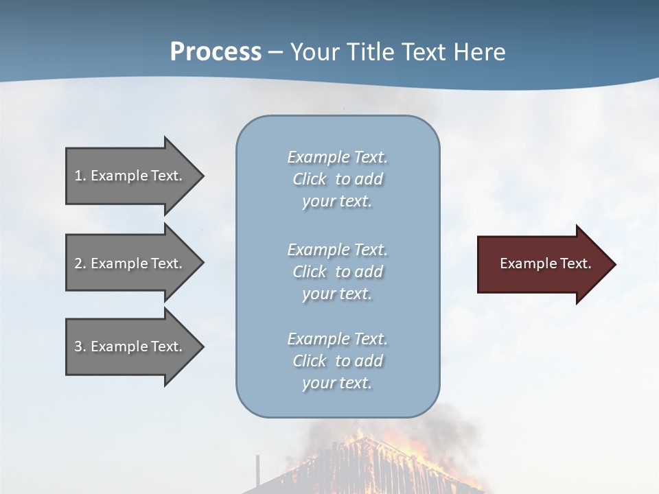 Red Rural Structure PowerPoint Template