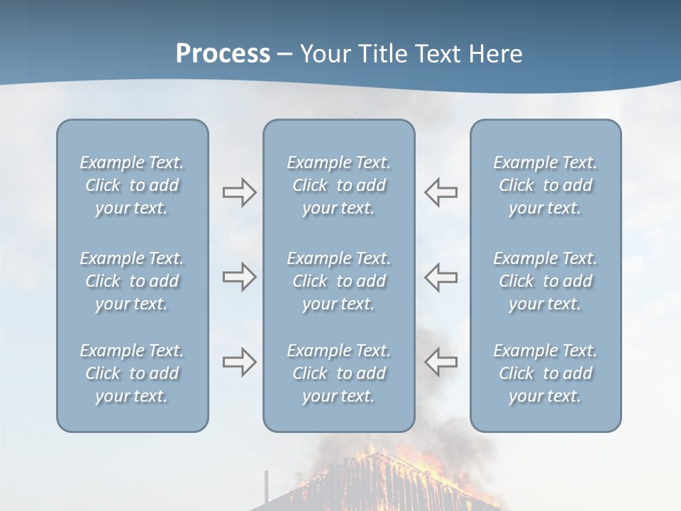 Red Rural Structure PowerPoint Template