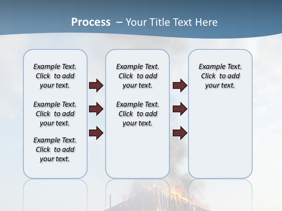 Red Rural Structure PowerPoint Template