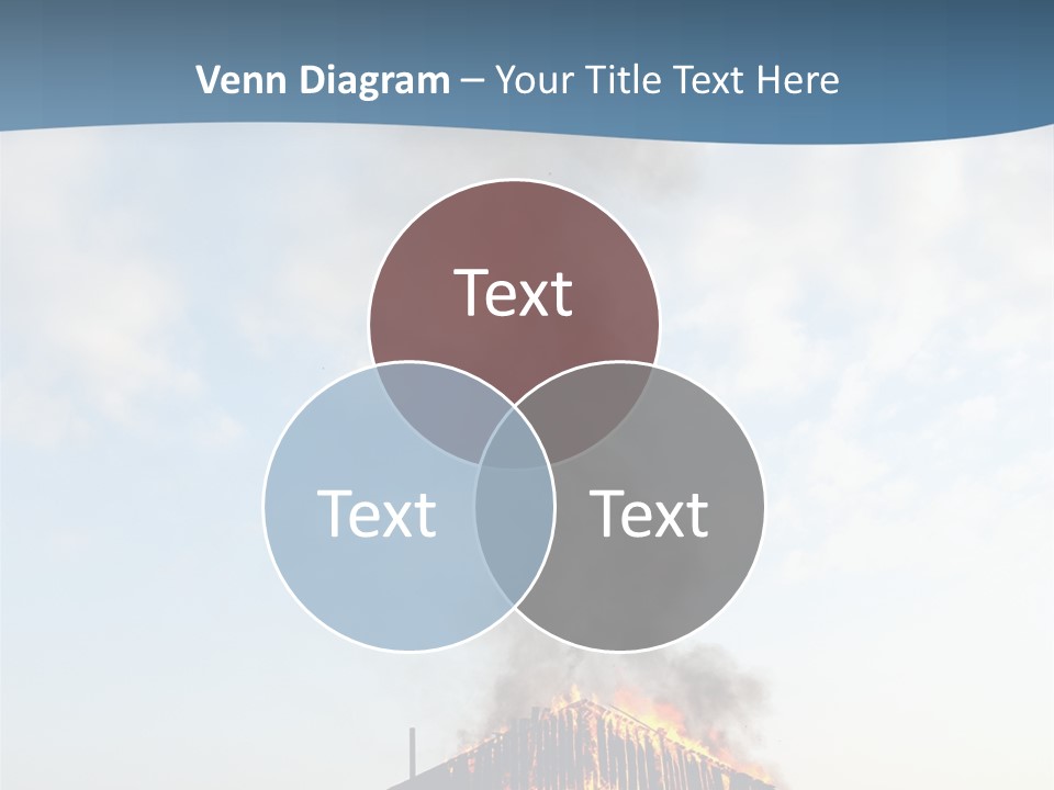 Red Rural Structure PowerPoint Template