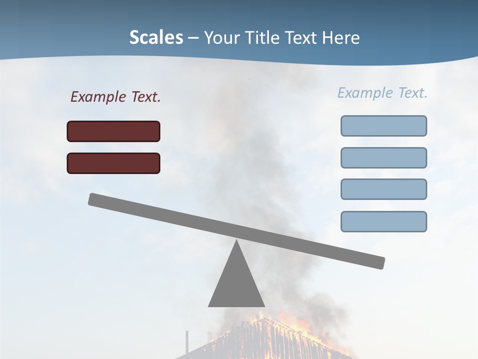 Red Rural Structure PowerPoint Template