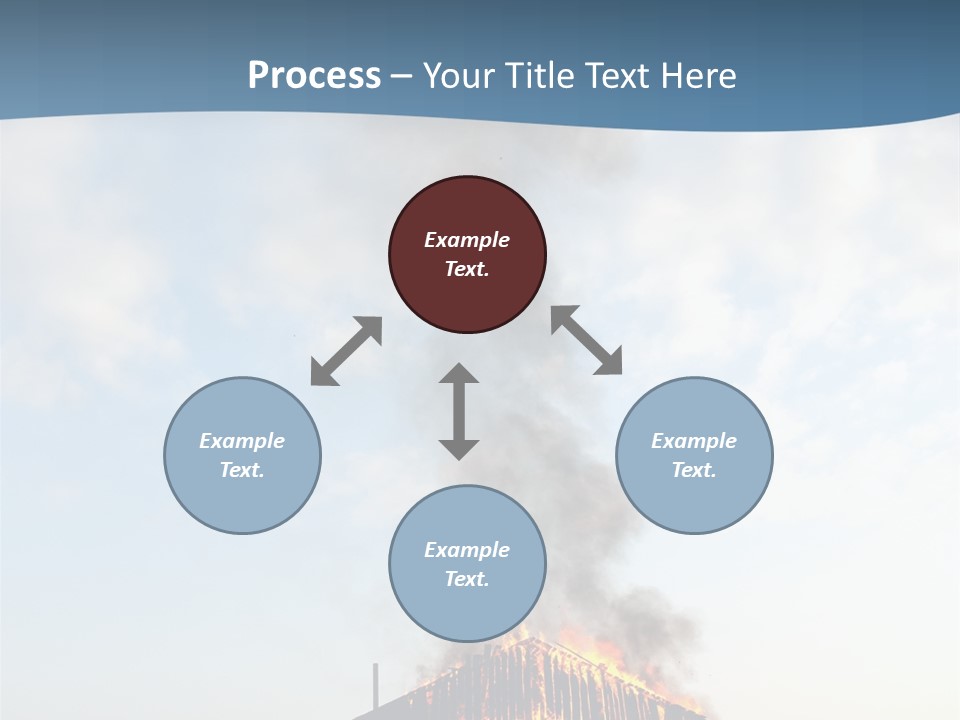 Red Rural Structure PowerPoint Template