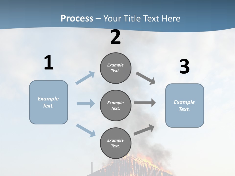 Red Rural Structure PowerPoint Template