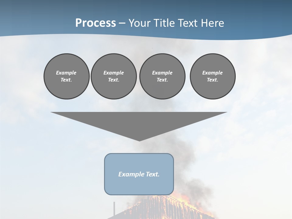 Red Rural Structure PowerPoint Template