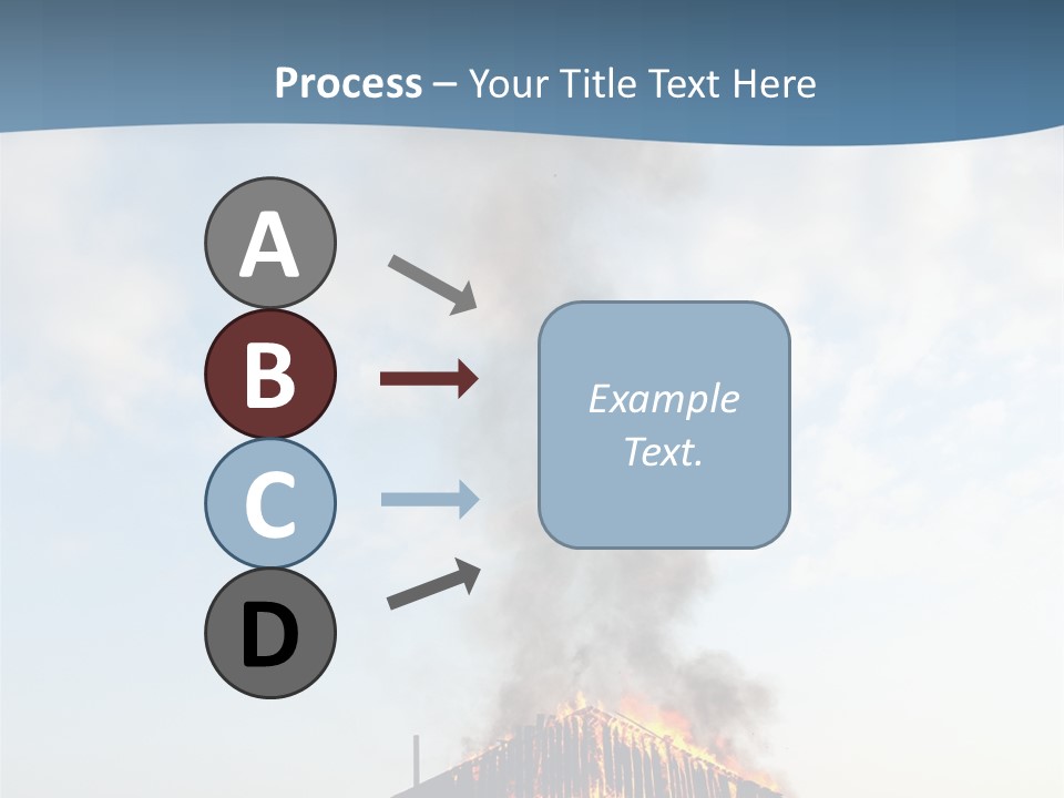Red Rural Structure PowerPoint Template