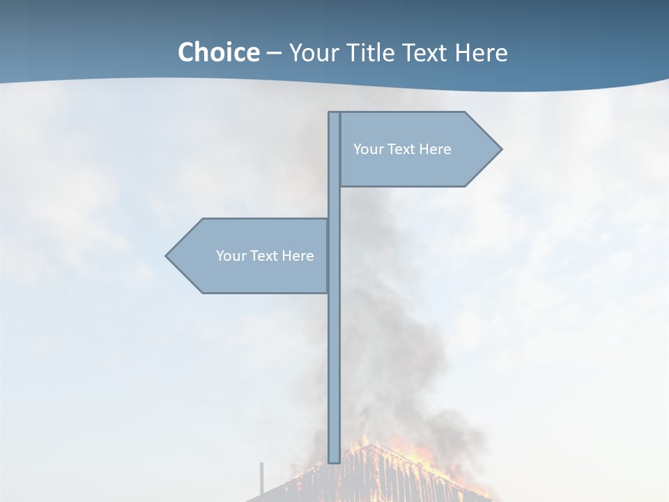 Red Rural Structure PowerPoint Template