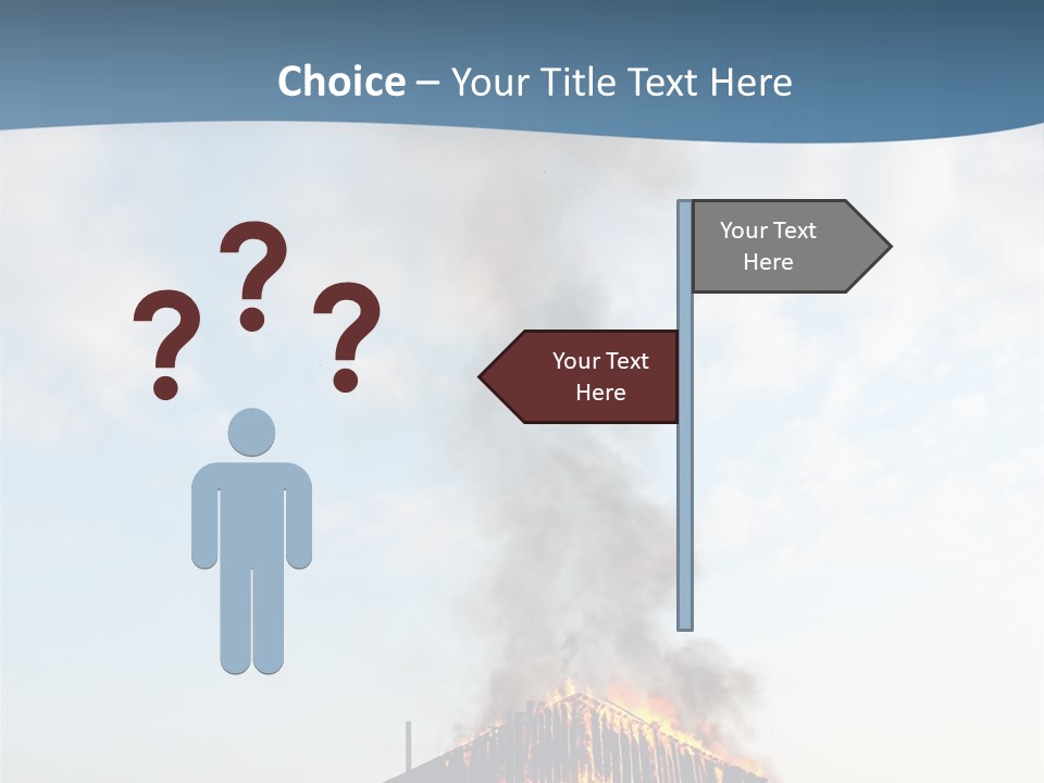 Red Rural Structure PowerPoint Template