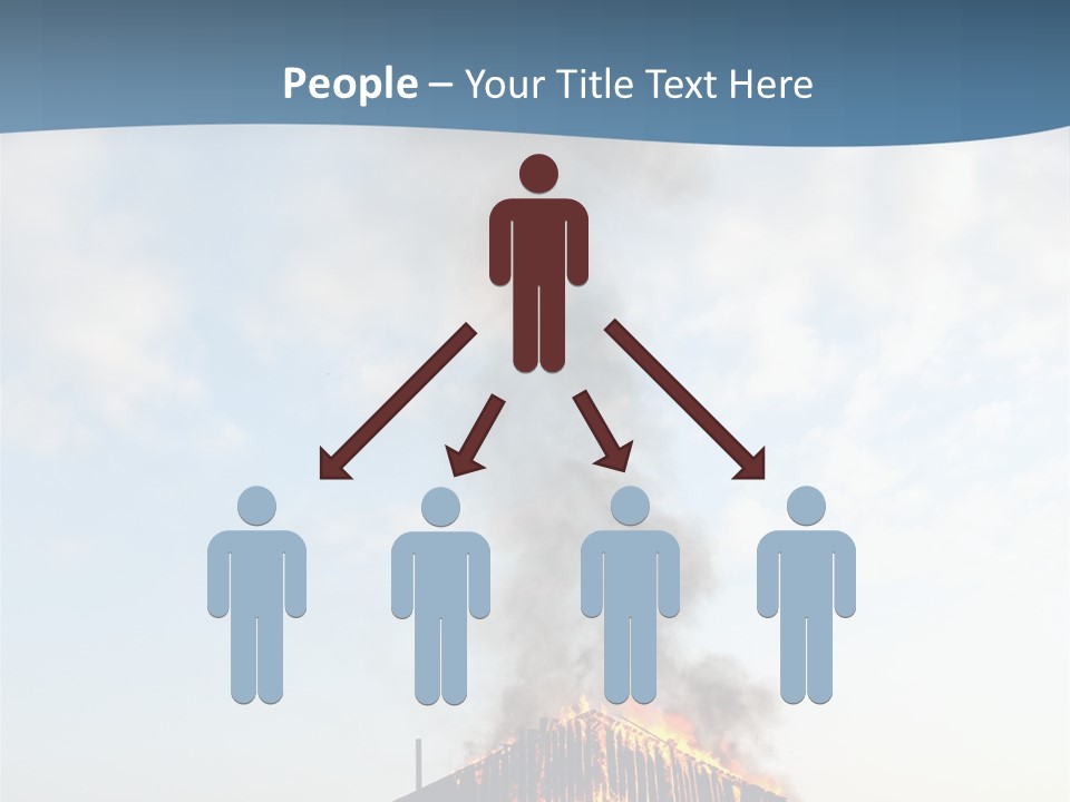 Red Rural Structure PowerPoint Template