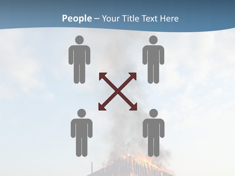 Red Rural Structure PowerPoint Template