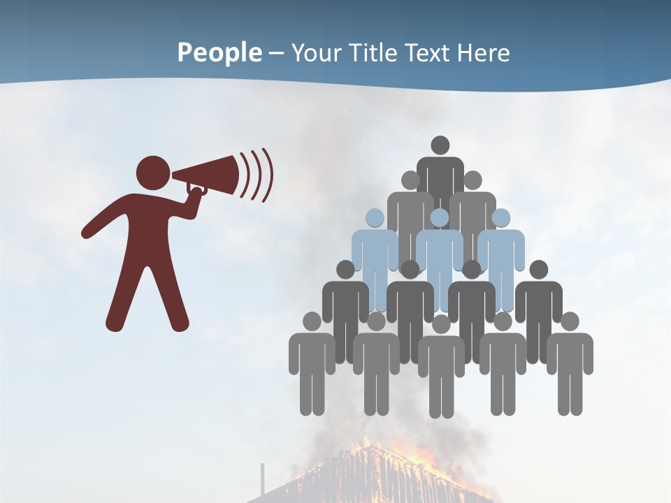 Red Rural Structure PowerPoint Template