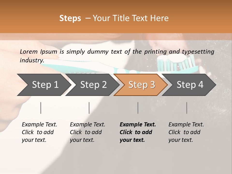 Hold Blue Boxer PowerPoint Template
