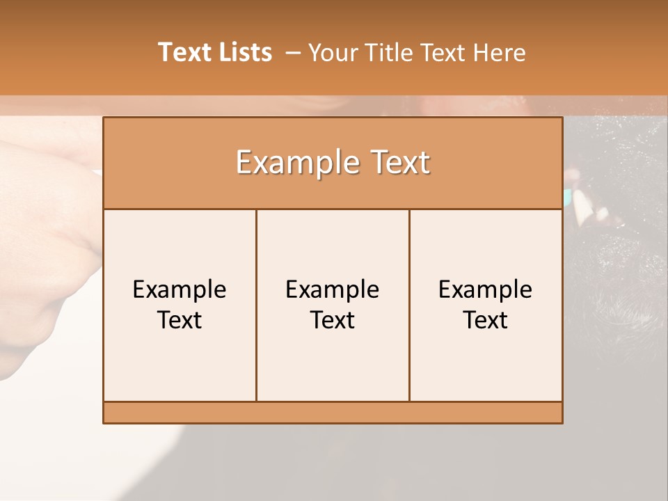 Hold Blue Boxer PowerPoint Template
