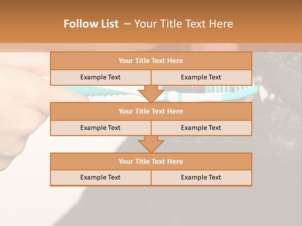 Hold Blue Boxer PowerPoint Template