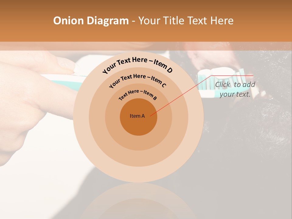 Hold Blue Boxer PowerPoint Template