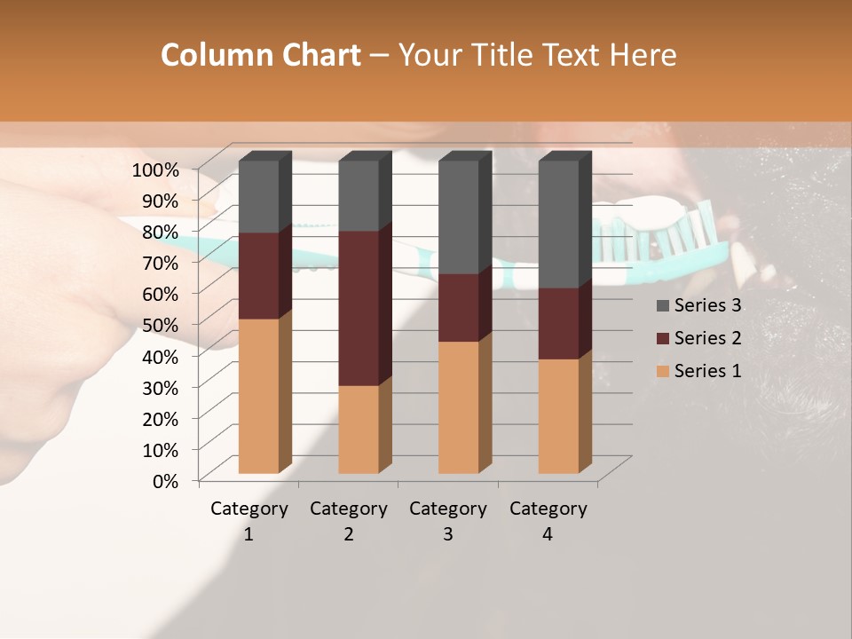 Hold Blue Boxer PowerPoint Template