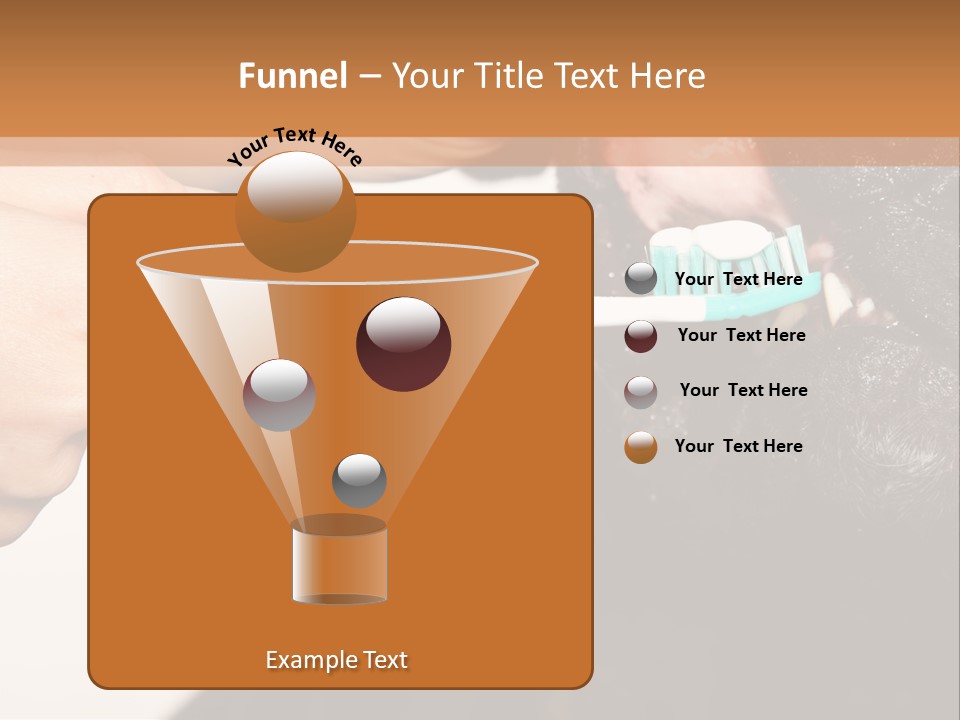 Hold Blue Boxer PowerPoint Template