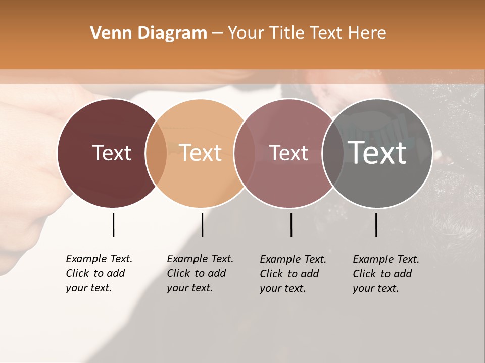 Hold Blue Boxer PowerPoint Template