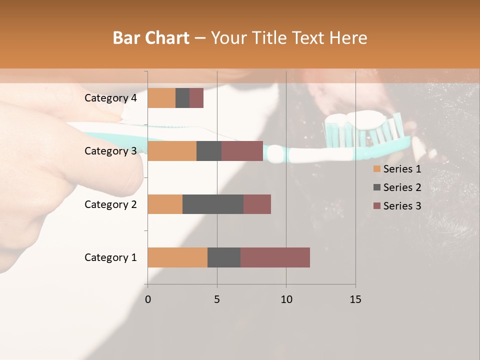 Hold Blue Boxer PowerPoint Template
