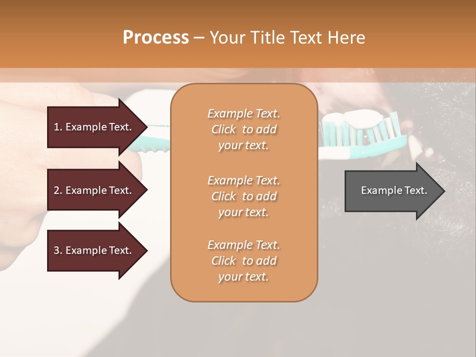 Hold Blue Boxer PowerPoint Template