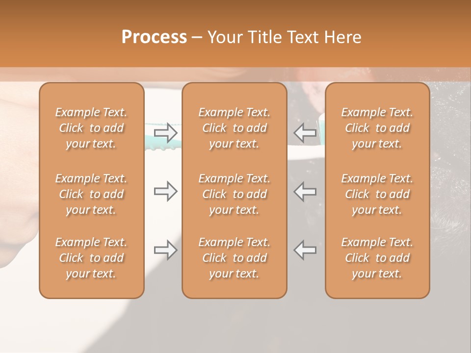Hold Blue Boxer PowerPoint Template