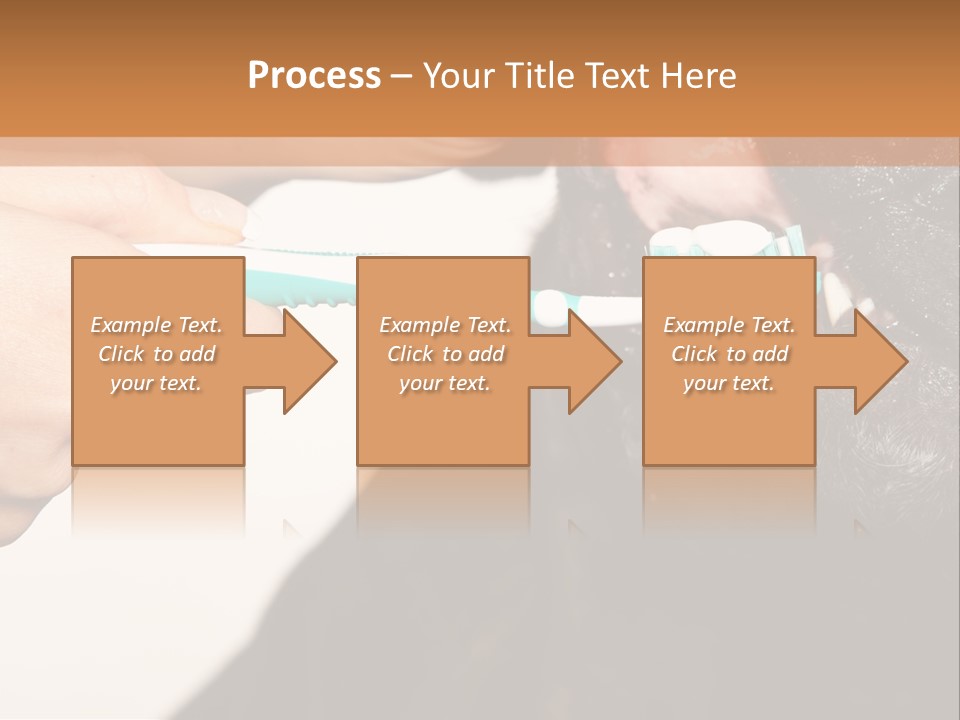 Hold Blue Boxer PowerPoint Template