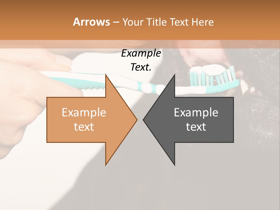 Hold Blue Boxer PowerPoint Template