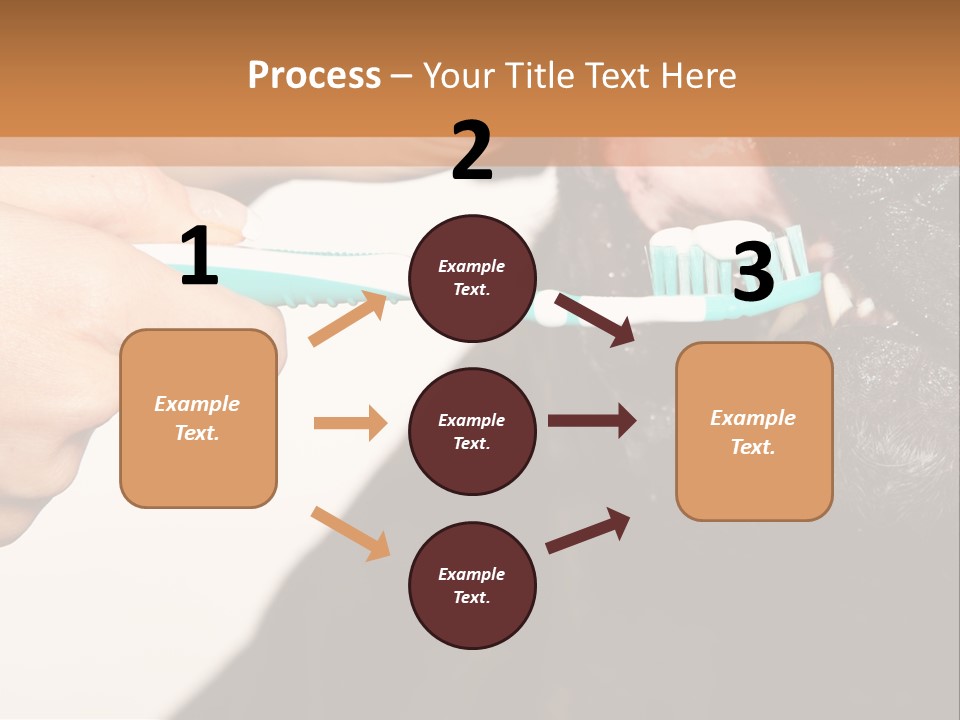 Hold Blue Boxer PowerPoint Template