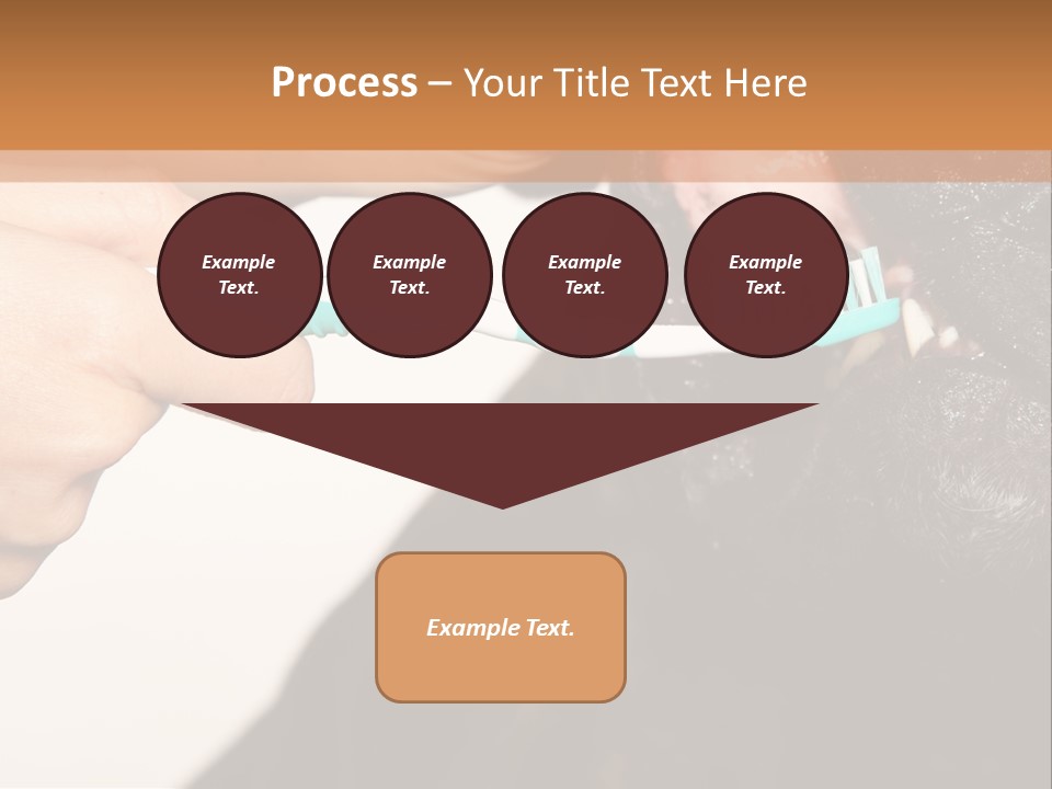Hold Blue Boxer PowerPoint Template