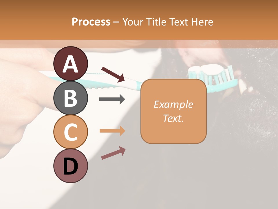 Hold Blue Boxer PowerPoint Template