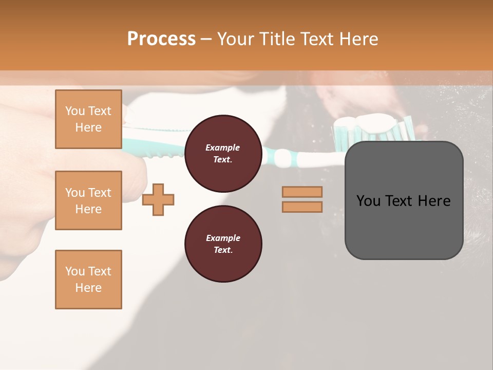 Hold Blue Boxer PowerPoint Template