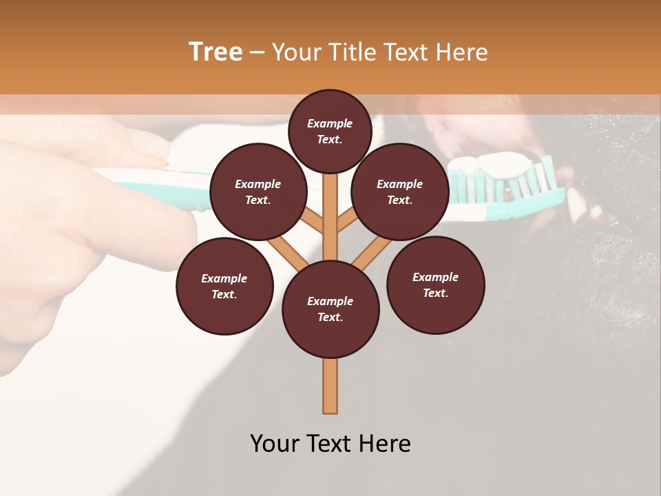 Hold Blue Boxer PowerPoint Template