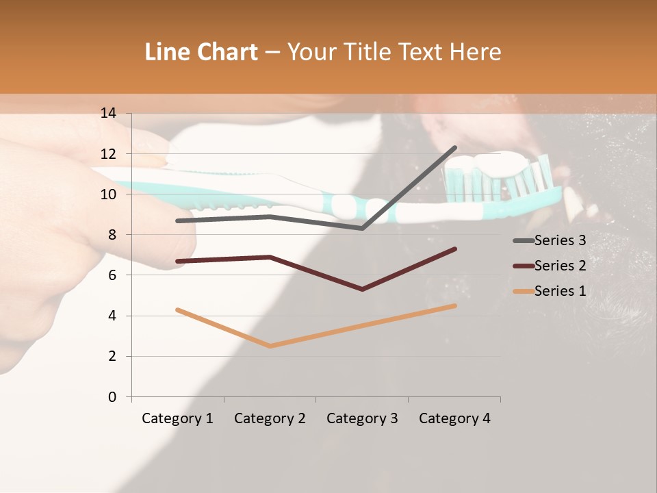 Hold Blue Boxer PowerPoint Template